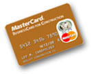 MasterCard Construction Business Credit Card