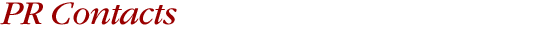 PR Contacts