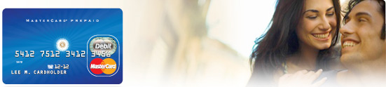 MasterCard® Gift and Prepaid Cards are perfect for friends and family