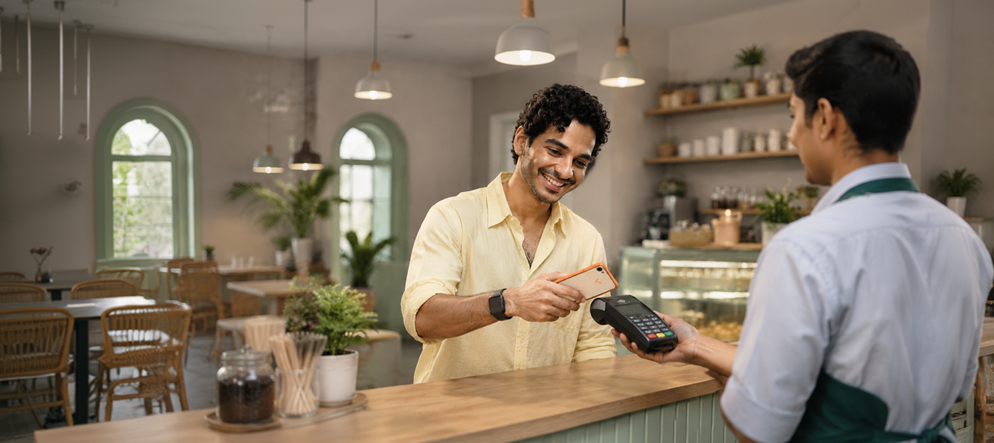 India man pay with phone