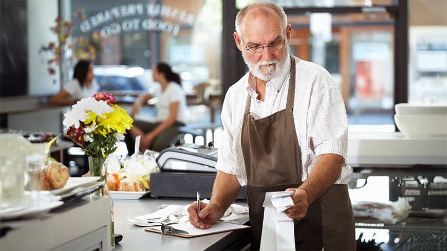 A GIF showing the steps to enroll and get started with one credentials.