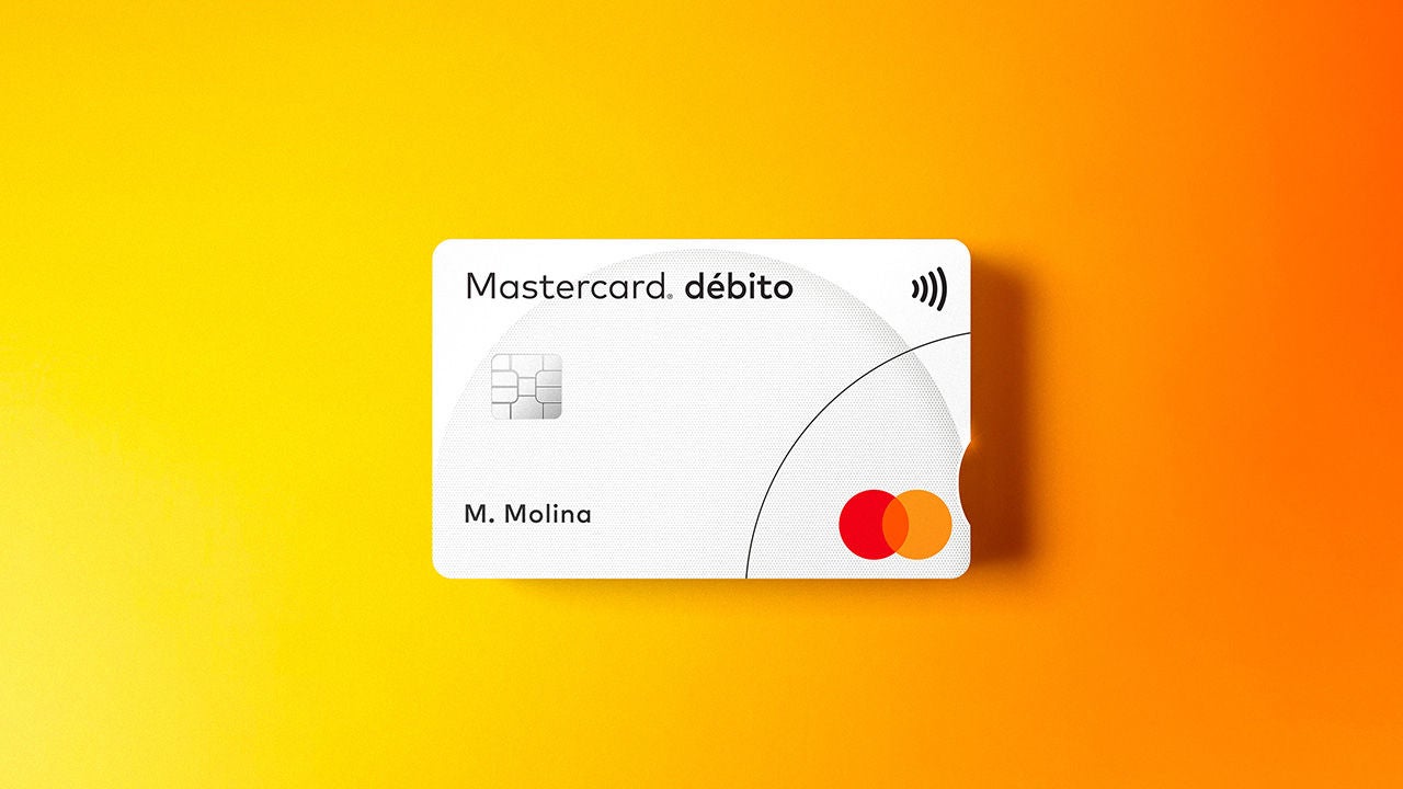 Tarjetas de débito Mastercard.