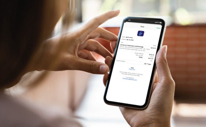 Screenshot of Ethoca Consumer Clarity
