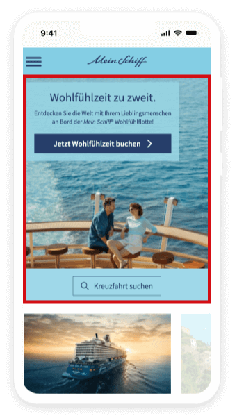 Personalization example