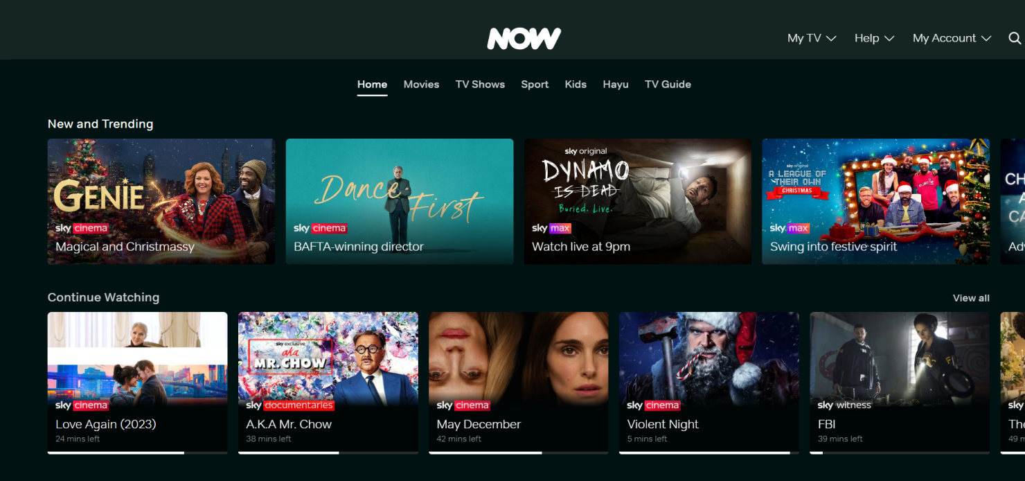 Personalization example