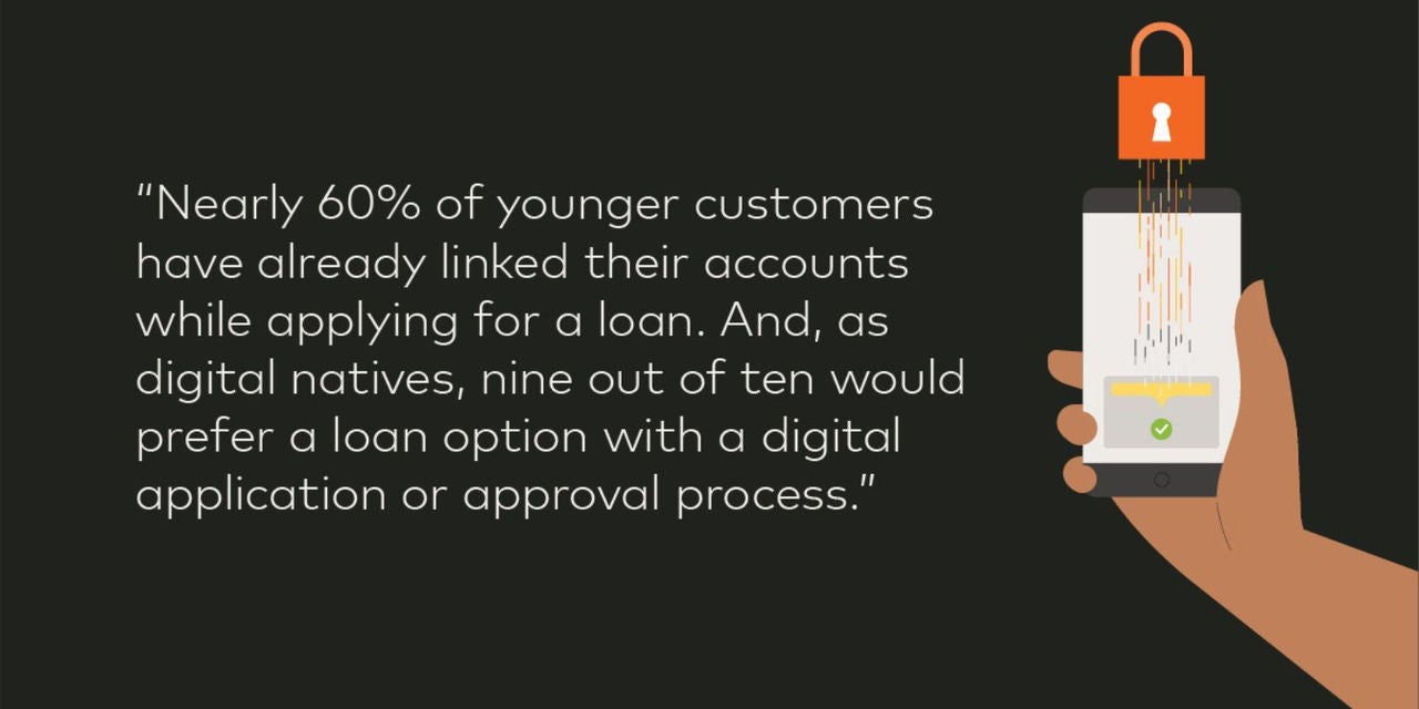 Ilustracija telefonske ključavnice v roki