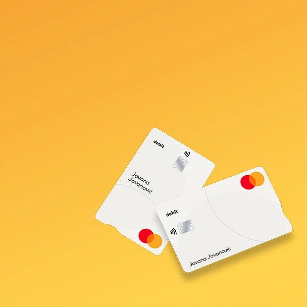 Mastercard debitne kartice.