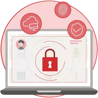 Cybersecurity illustration