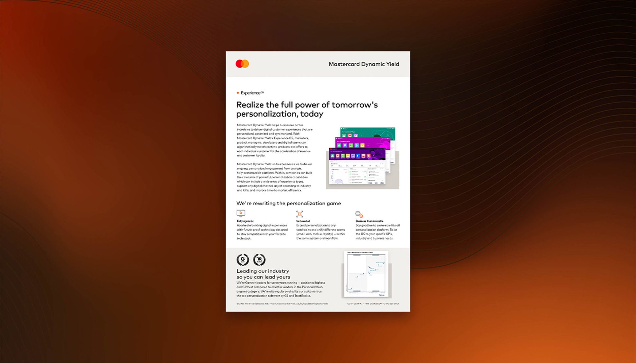 Experience OS factsheet cover