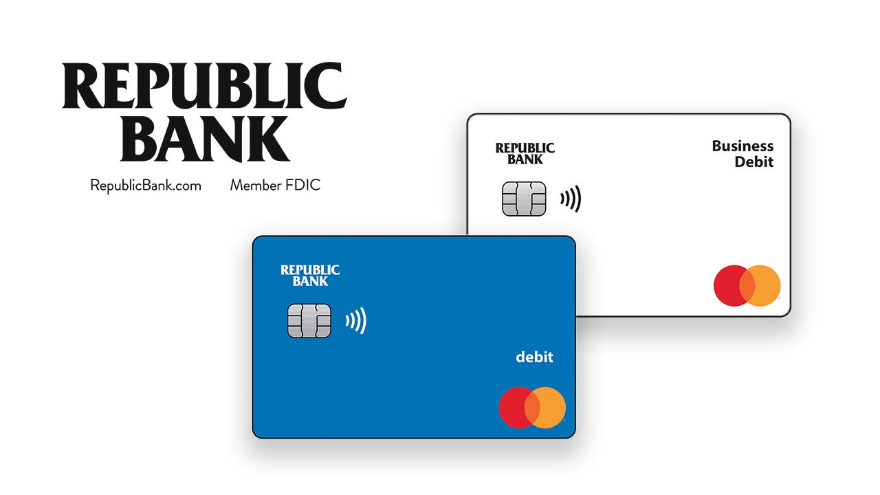 True Name with Republic Bank cards.