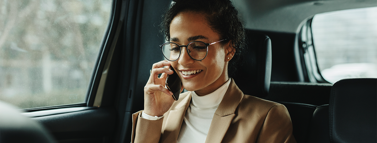 woman speacking on the phone