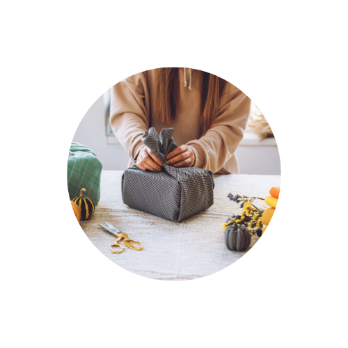 Alternatív csomagolási módszer, szürke csomagolásban