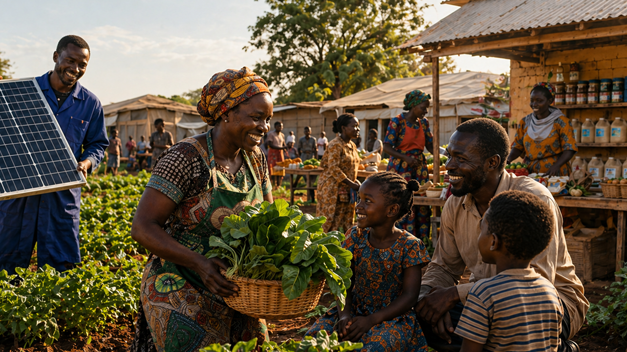 Sustainable refugee economies
