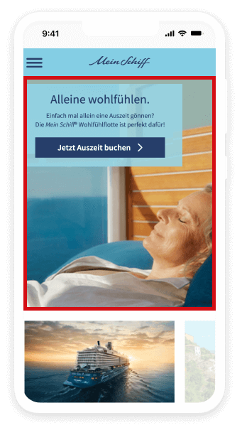 Personalization example