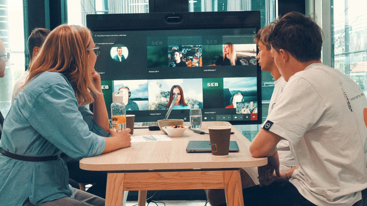 team video call remote collaboration