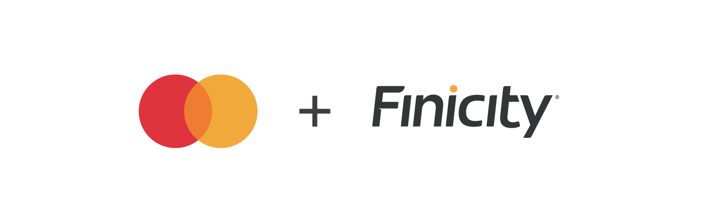 Logo Mastercard et logo Finicity