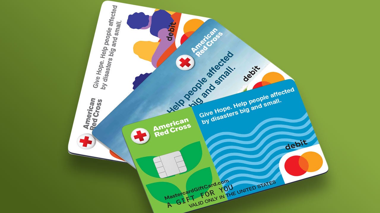 American Red Cross cards.