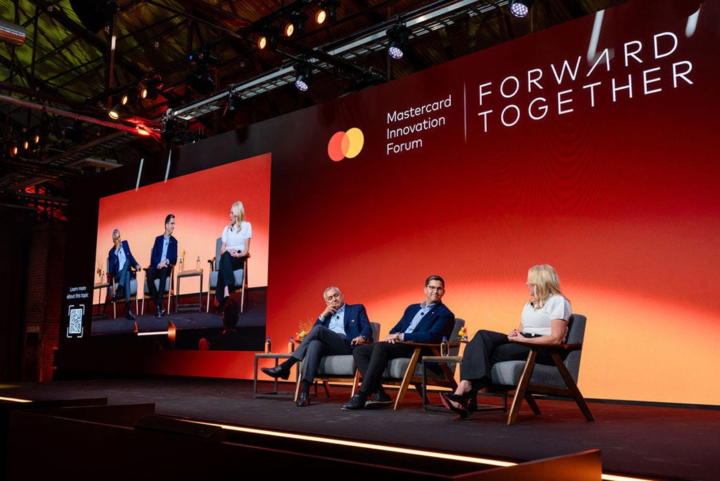 Sachin Mehra, Chief Financial Officer at Mastercard, and Mathew Mehrotra, Group Head of Canadian personal and business banking at BMO