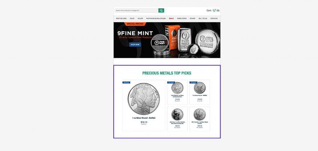 Recommendations example