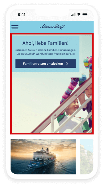 Personalization example