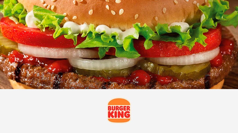 Кэшбэк 10% в Burger King в Турции