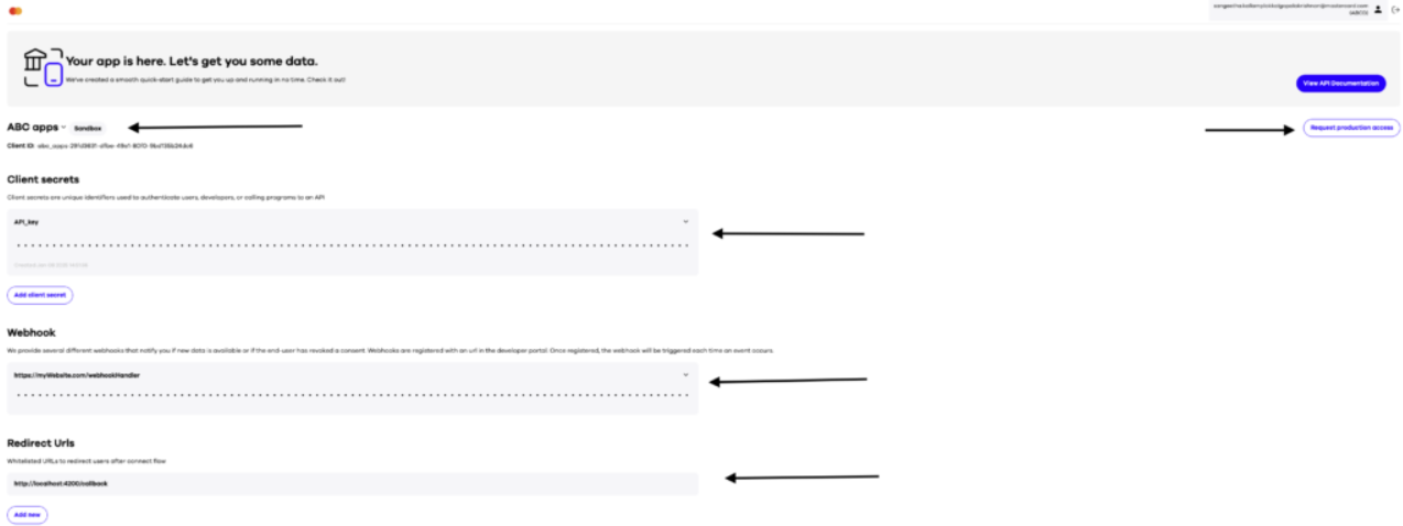 Screenshot der Aiia-Plattform
