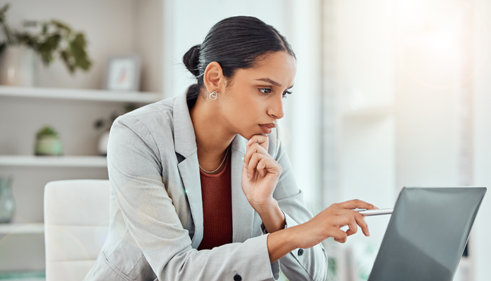 Team brainstorming together