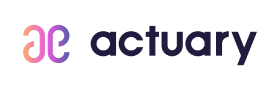 actuaryのロゴ。