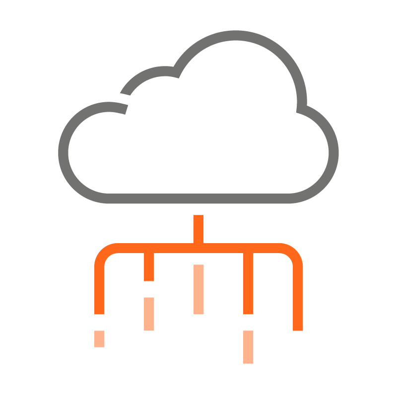 Cloud storage icon