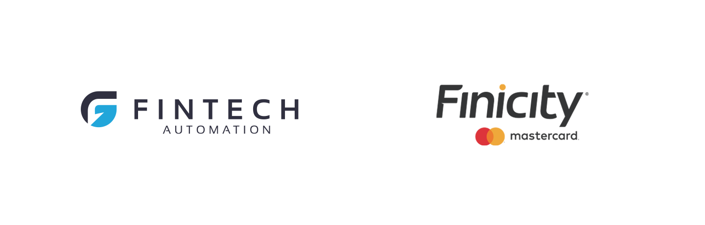 金融科技自动化和 Finicity 徽标