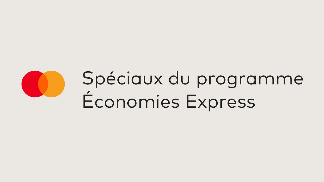 Spéciaux du programme Économies Express logo.