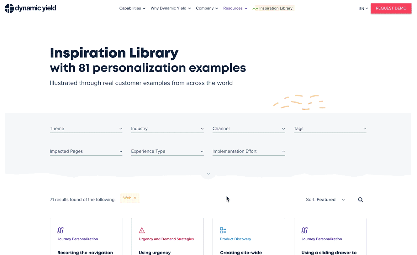 Inspiration Library example