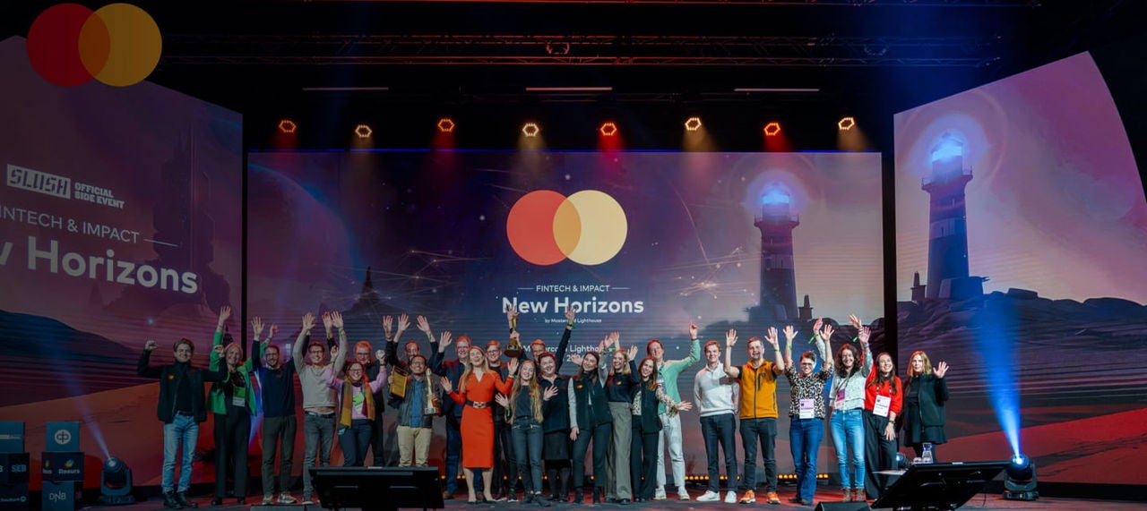 people celebrate on stage