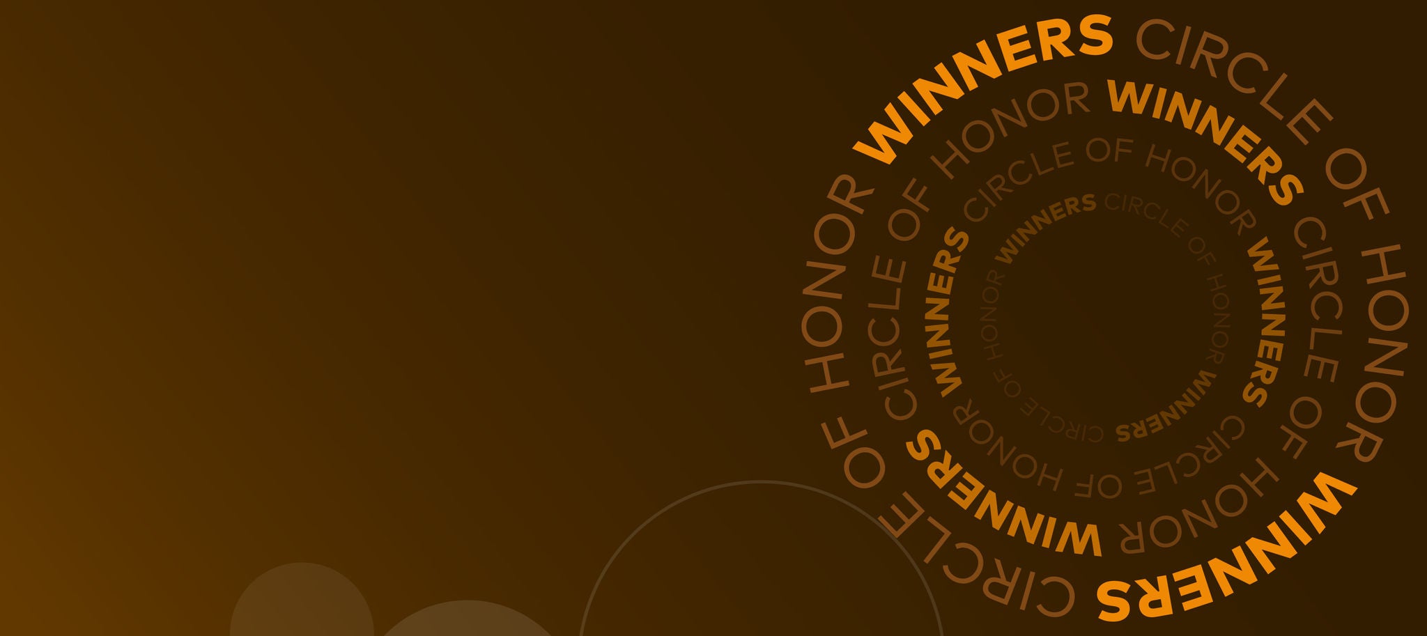 Mastercard circle of honor winners