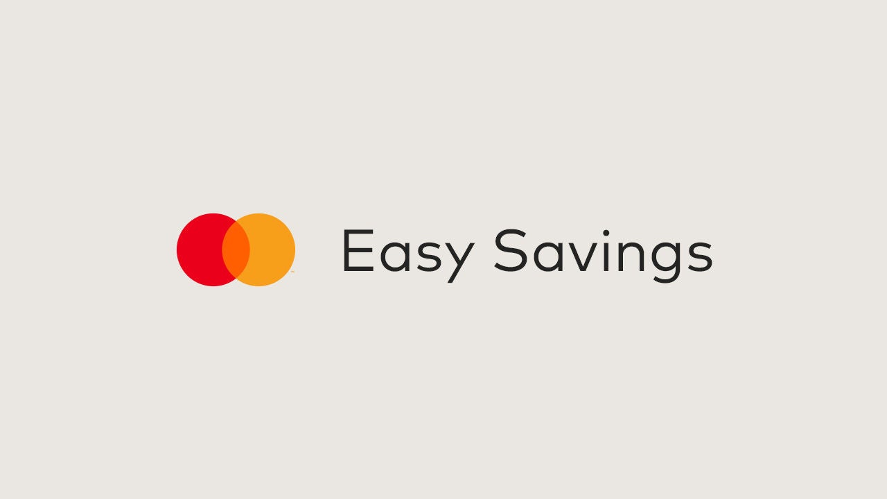 Mastercard Easy Savings logo.
