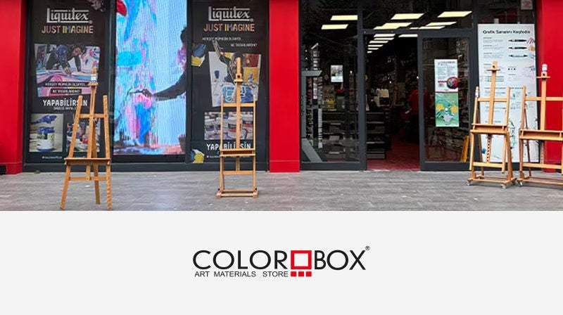 Кэшбэк 15% за каждую покупку в COLORBOX ART MATERIALS в Турции