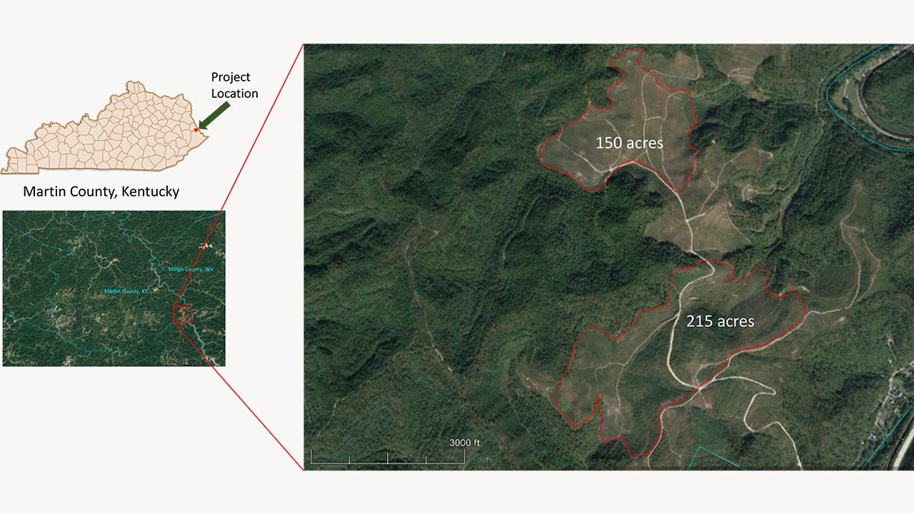 Map of region, United States.