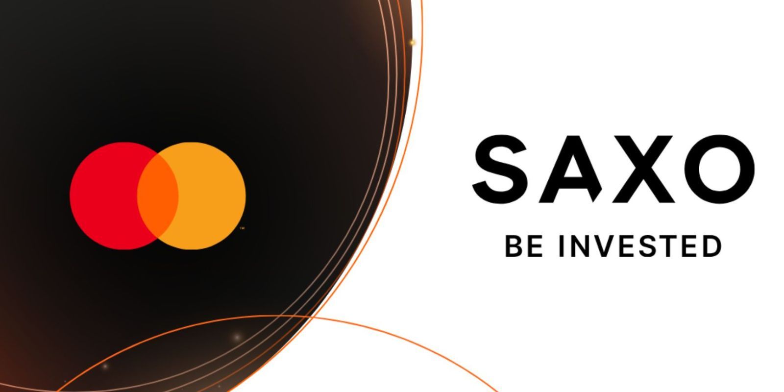 Mastercard logo plus Saxo logo