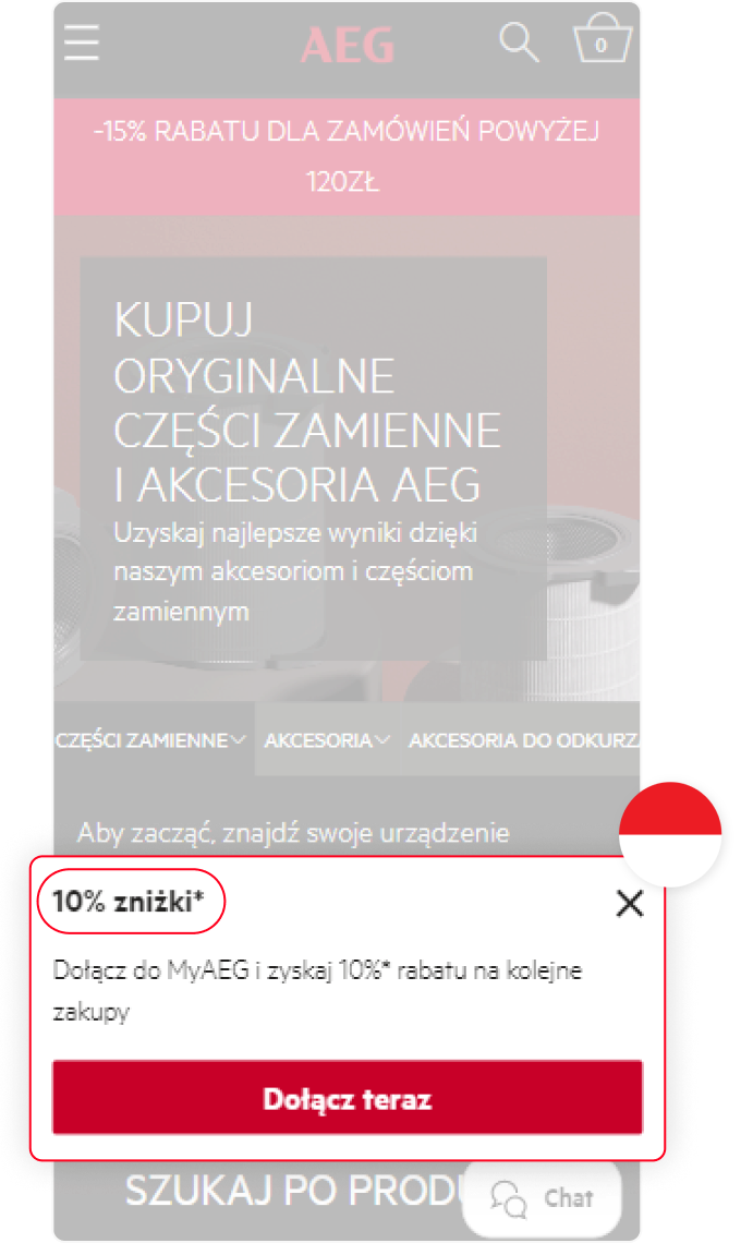 Personalization example
