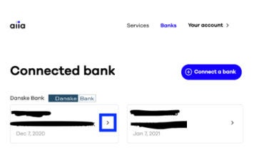 Screenshot of Aiia platform