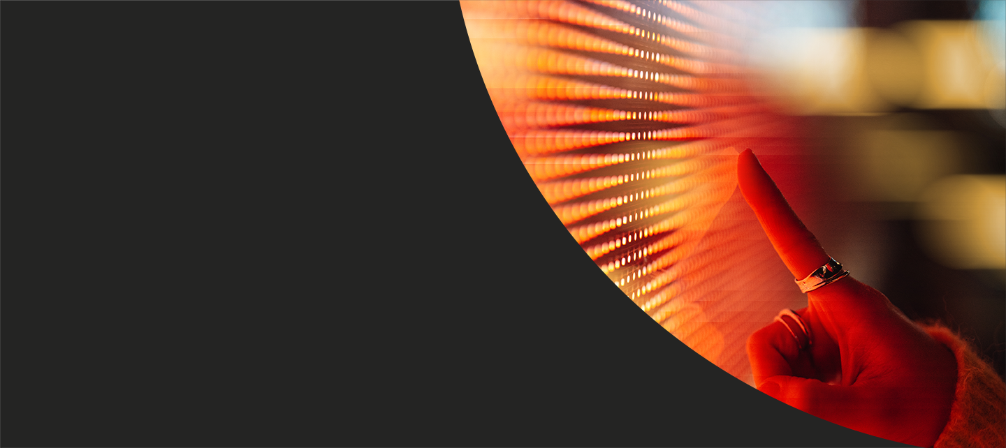 Orange gradient background