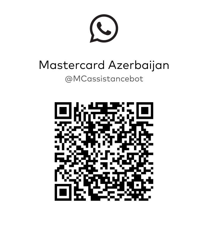 mastercard qazancplus whatsapp QR