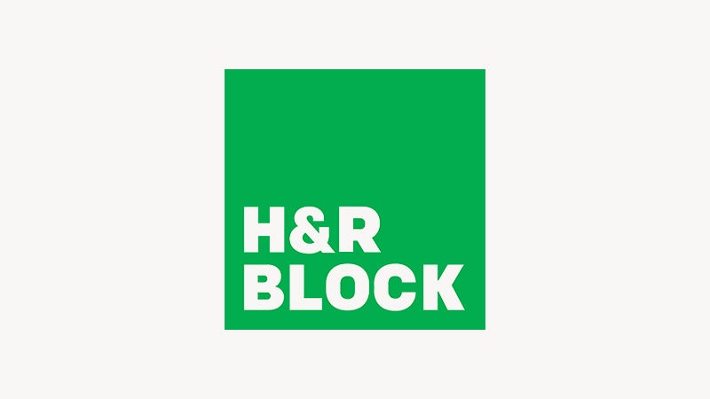 Logo de H&R Block.