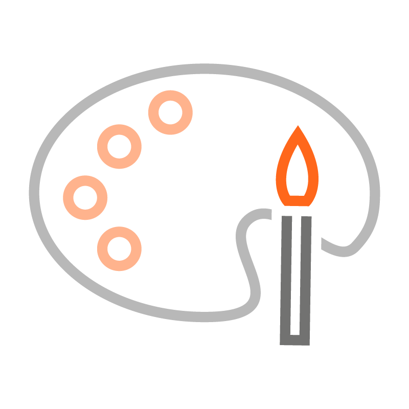 Color palette icon