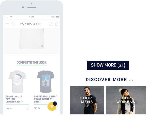 Personalization example