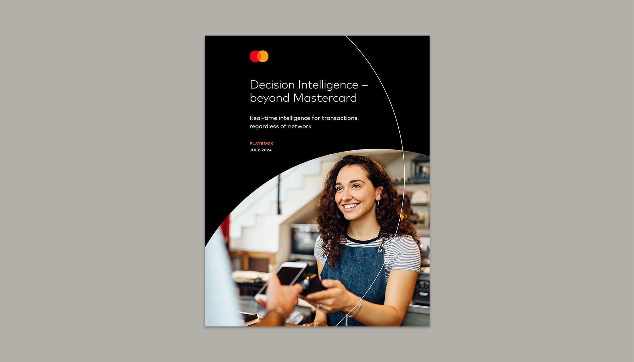 Cover of Decision Intelligence beyond Mastercard report