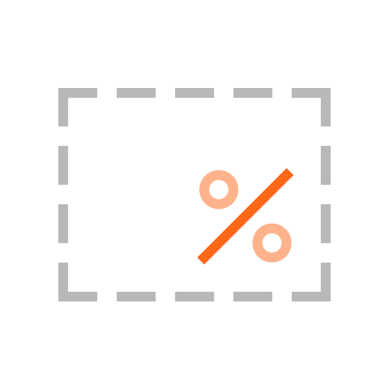 Coupon code icon