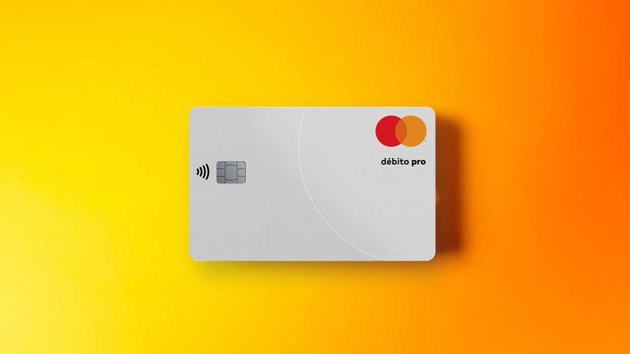 Cartões de débito Mastercard.