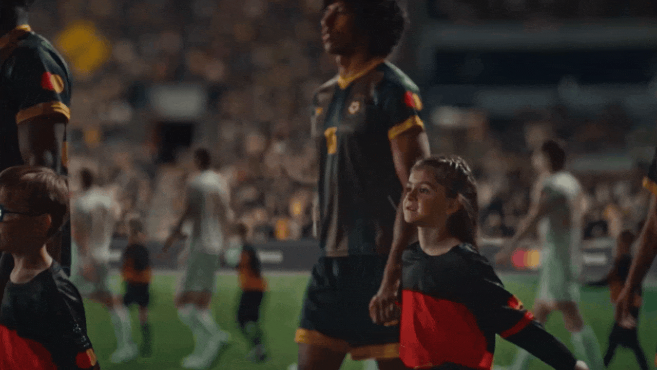 Leo Messi s fanouškem