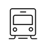 Train bus icon